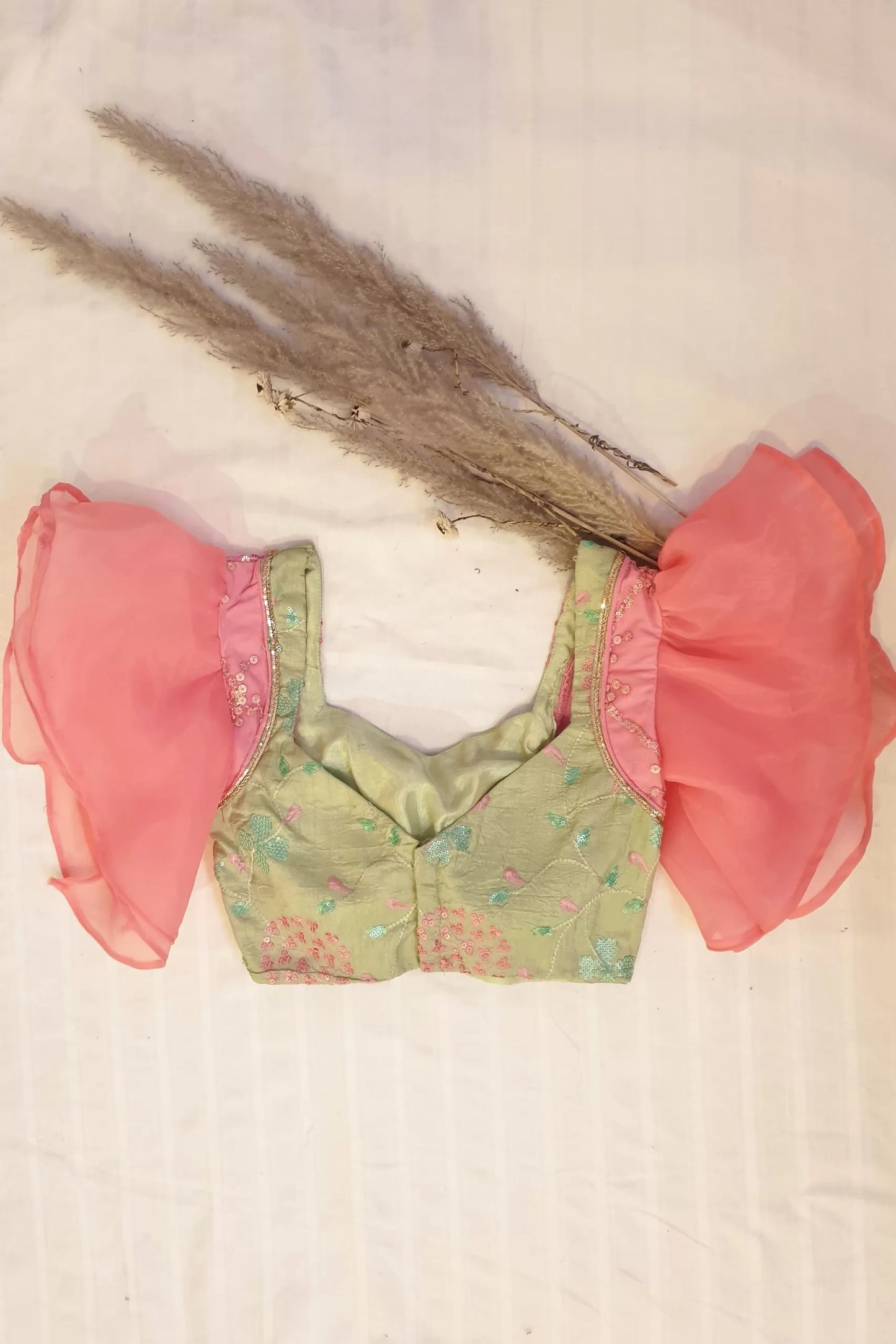 Butterfly Sleeves Blouse