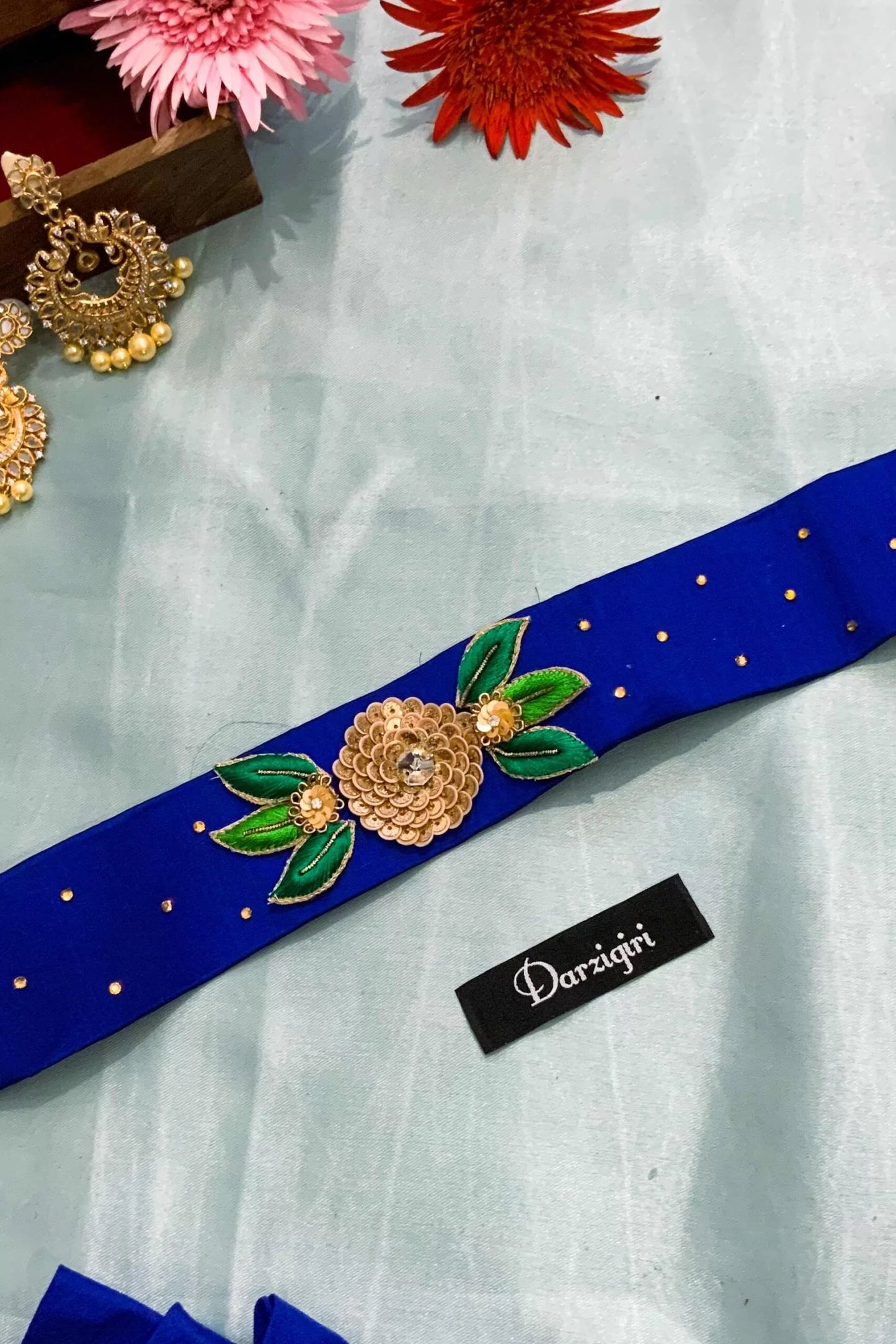 Royal Blue Waist Belt