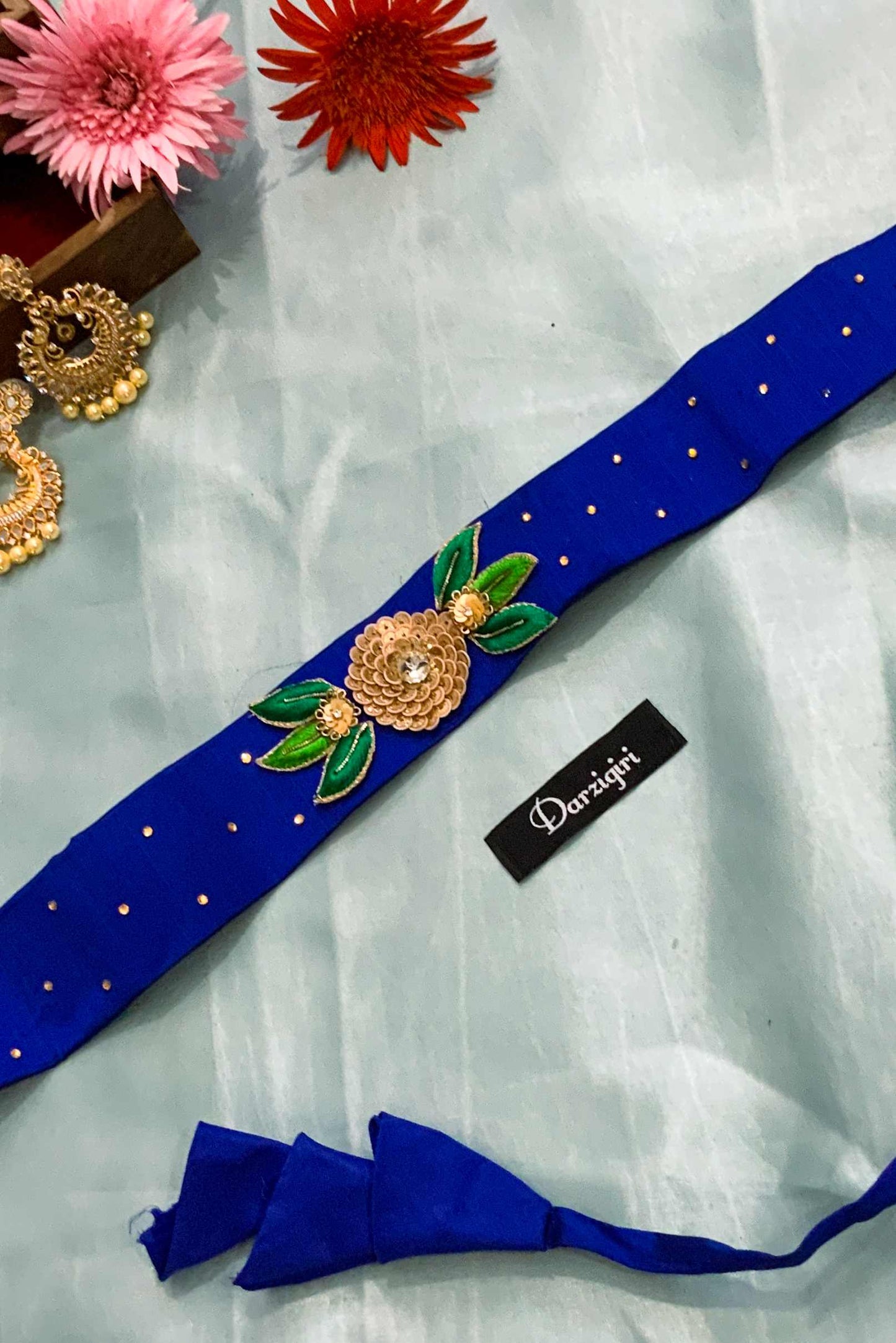 Royal Blue Waist Belt