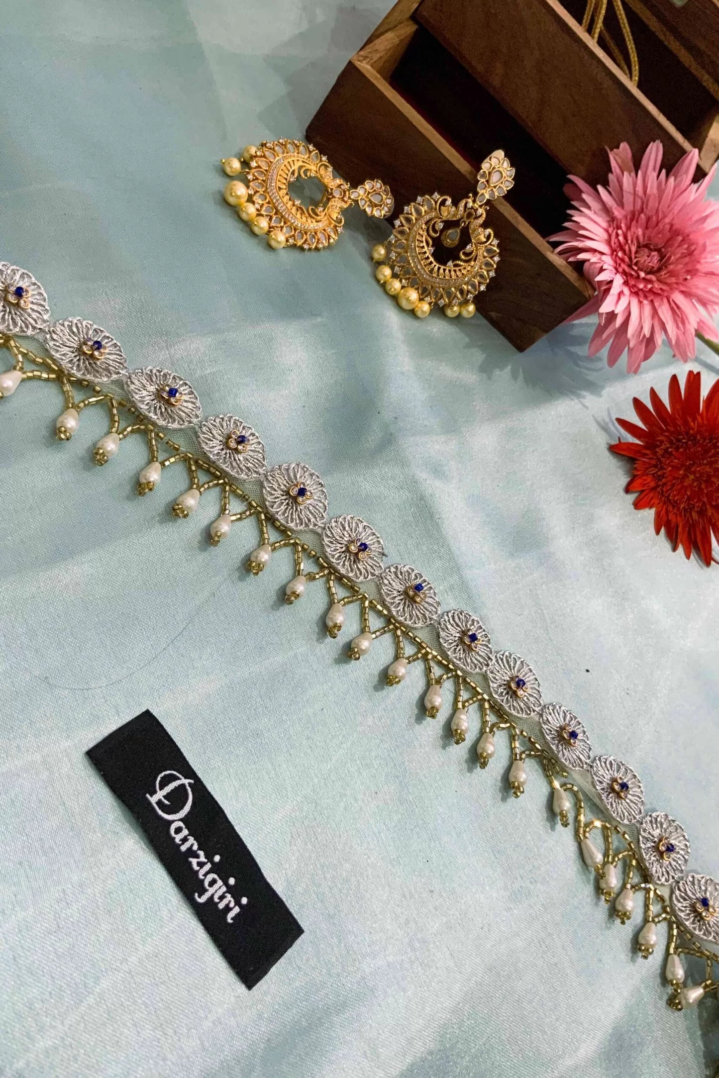 Pearl Drop Waist Belt