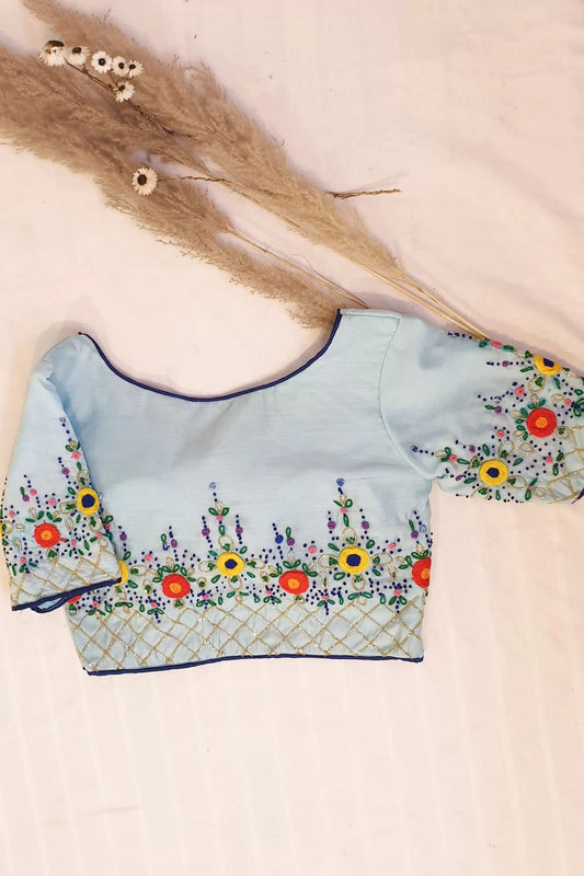 Cutsy Embroidery Blouse