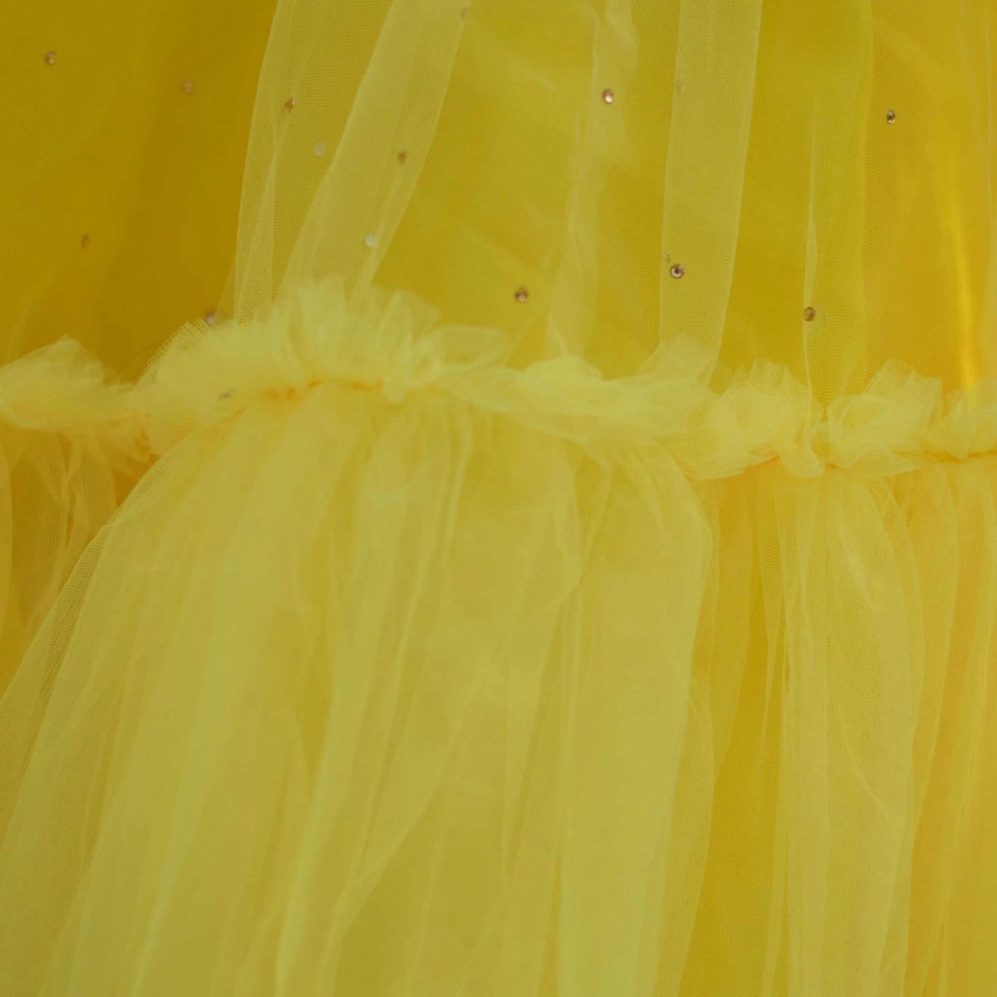 Yellow Frill Lehenga