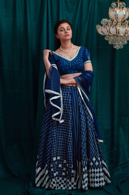 Midnight Sky Lehenga