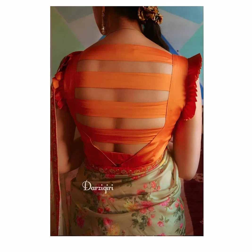 Striped Back Blouse